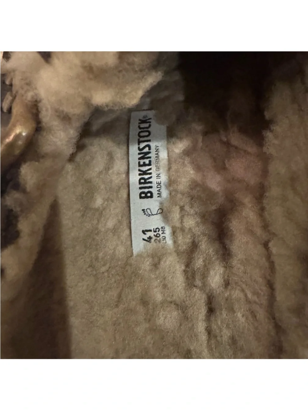 Birkenstock Boston Women’s Brown Shearling Clog Sz 41 Price Firm!
